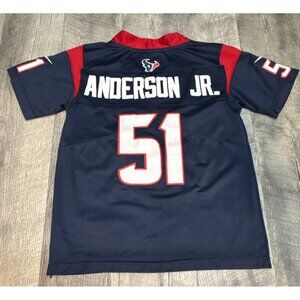 Will Anderson Jr Houston Texans Jersey Nike Youth Small NFL‎ #51 Sewn Stitched